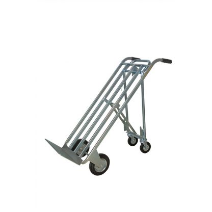 Carrello trasformabile professionale zincato 4 ruote