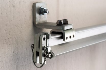 Linea vita rigida orizzontale binario railsafe 6 metri accessori