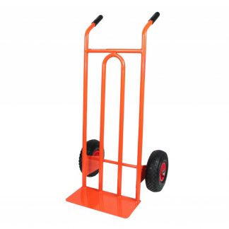 Carrello portacasse 2 ruote pneumatiche cerchio nylon Ø 260