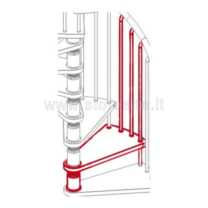 Kit gradino supplementare diametro 120