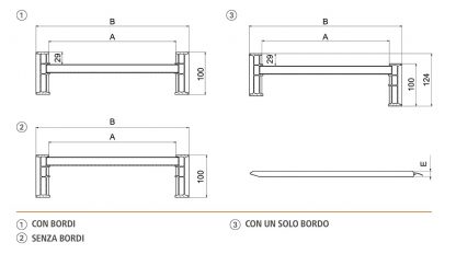 Rampe carico mezzi gommati trattori escavatori M100 25/36