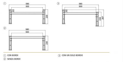 Rampe carico macchine operatrici carichi elevati M230 2500