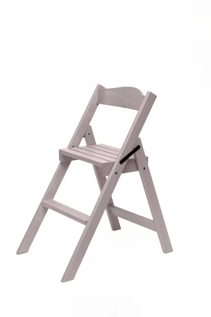 Scala sedia Step H19 faggio tinto grigio chiaro/light grey tinted beech