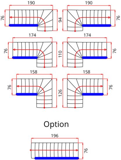 Scale per interno modulari salvaspazio style opzioni